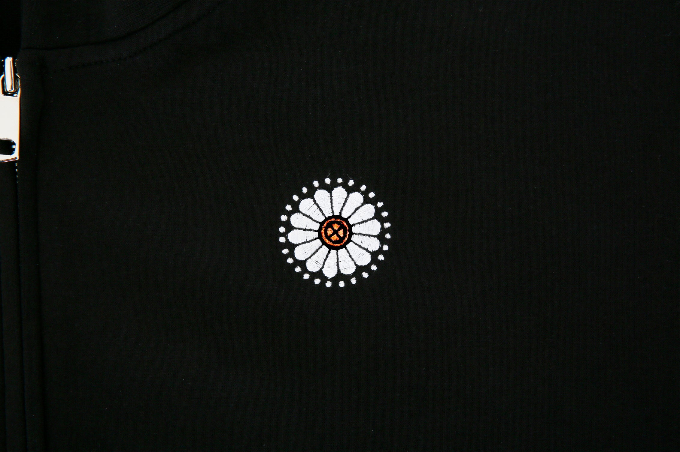 FIOR DA FULL-ZIPUP HOODIE BLACK [MAN]