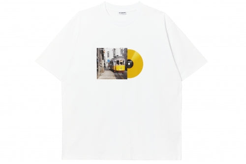 LE AREVEY LP COLLECTOR T-SHIRT WHITE / YELLOW [MAN]