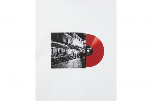 LE AREVEY LP COLLECTOR T-SHIRT WHITE / RED [MAN]