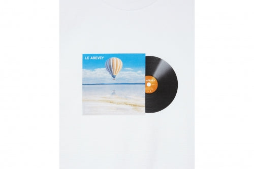 LE AREVEY LP COLLECTOR T-SHIRT WHITE / BLACK [MAN]