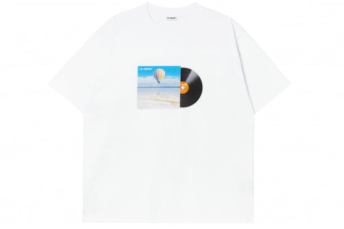 LE AREVEY LP COLLECTOR T-SHIRT WHITE / BLACK [MAN]