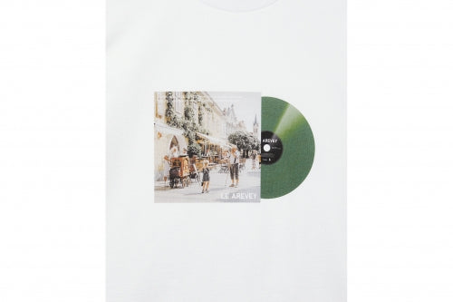 LE AREVEY LP COLLECTOR T-SHIRT WHITE / GREEN [MAN]