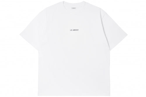 LE AREVEY ORIGINAL LOGO T-SHIRT WHITE [MAN]