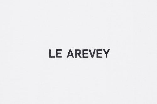 LE AREVEY ORIGINAL LOGO T-SHIRT WHITE [MAN]