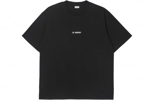 LE AREVEY ORIGINAL LOGO T-SHIRT BLACK [MAN]