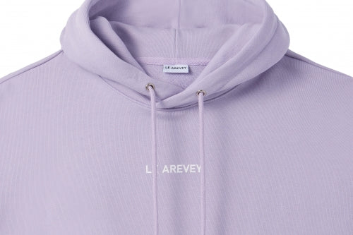 LE AREVEY ORIGINAL LOGO HOODIE VIOLET