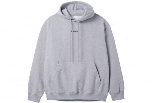 LE AREVEY ORIGINAL LOGO HOODIE GRAY
