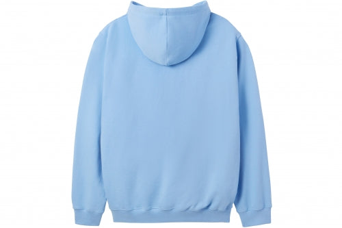 LE AREVEY ARCH LOGO HOODIE BABY BLUE