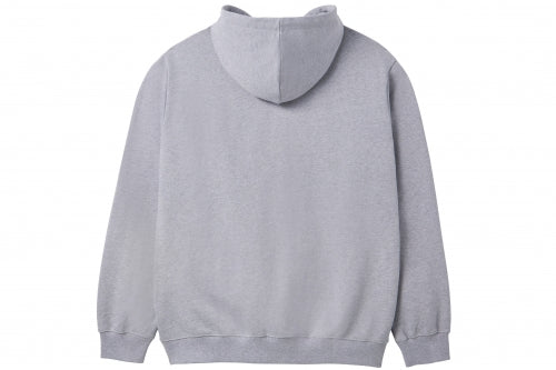 LE AREVEY ARCH LOGO HOODIE GRAY