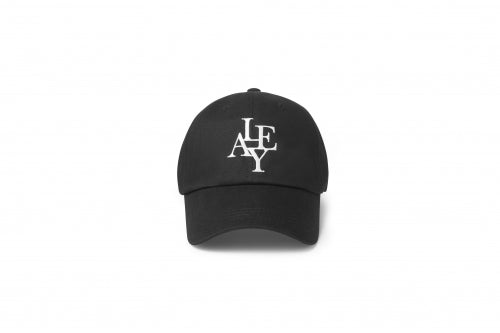 LE AREVEY SYMBOL BALLCAP BLACK