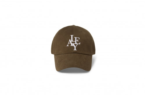 LE AREVEY SYMBOL BALLCAP WASHING BROWNIE