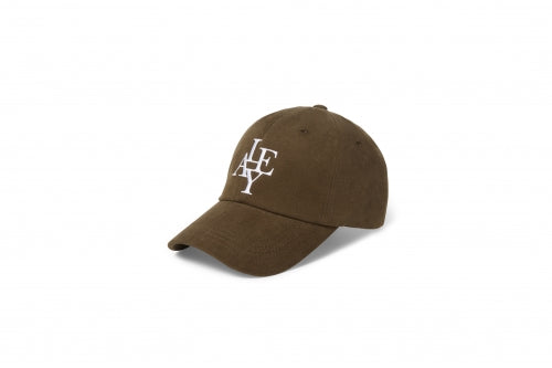 LE AREVEY SYMBOL BALLCAP WASHING BROWNIE
