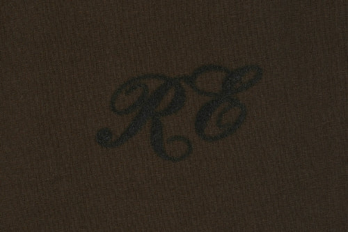 RE LOGO CROPPED BROWN [WOMAN]
