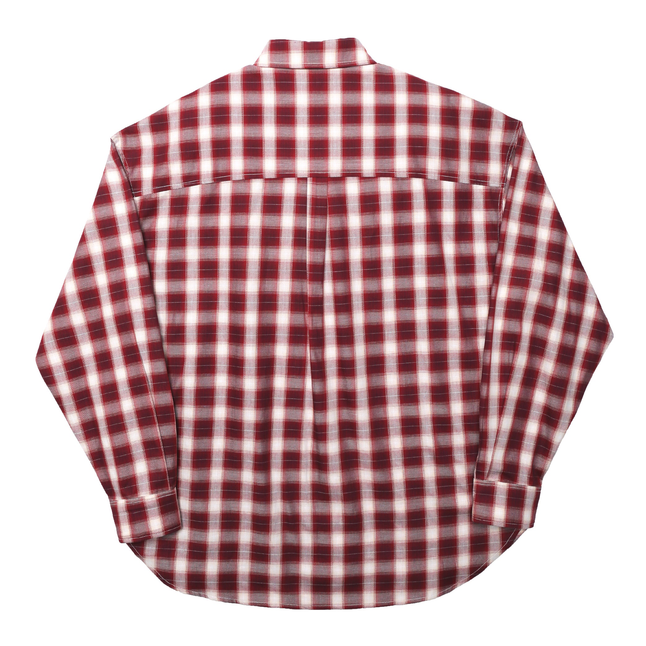 LE AREVEY PLAID SHIRT - RED