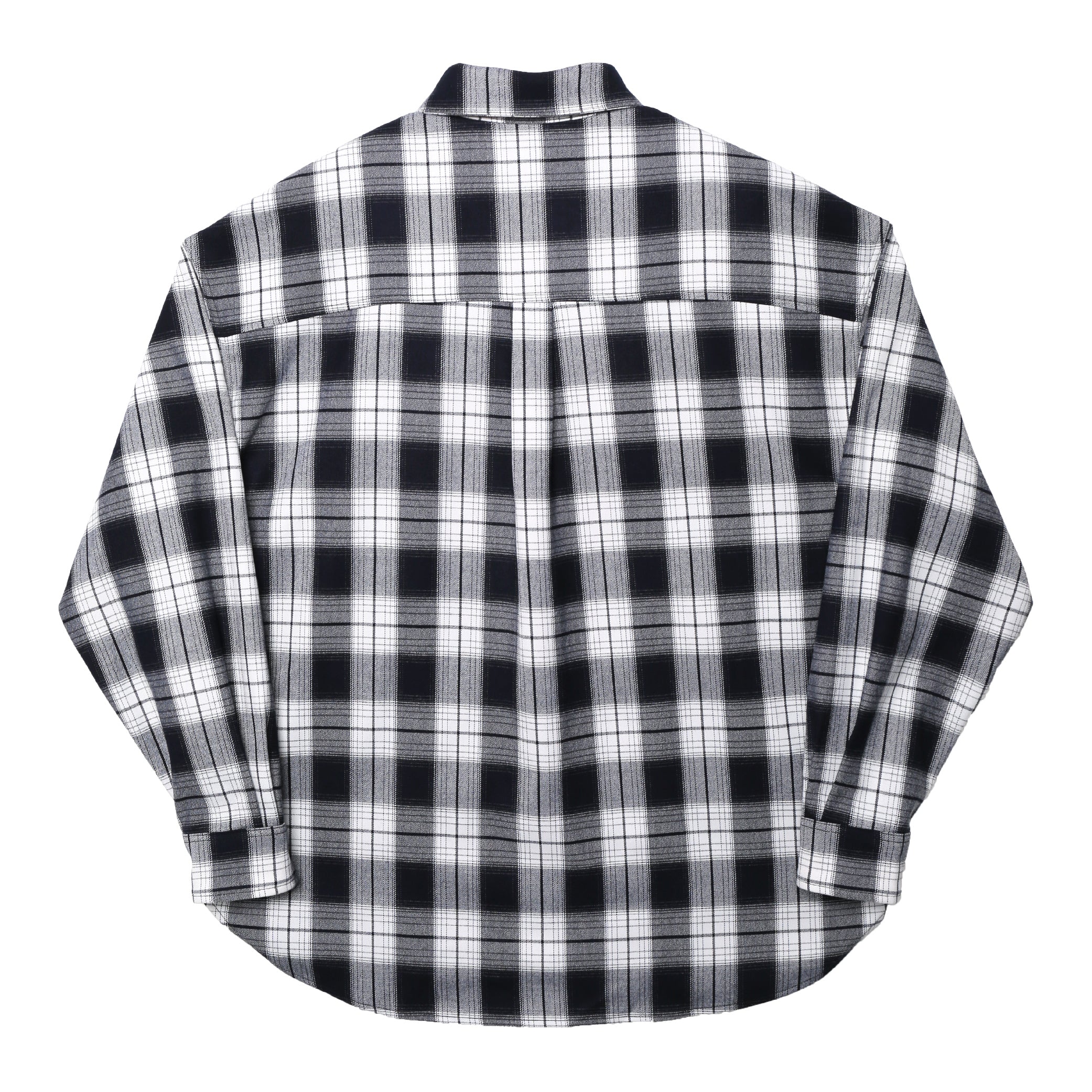 LE AREVEY PLAID SHIRT - NAVY