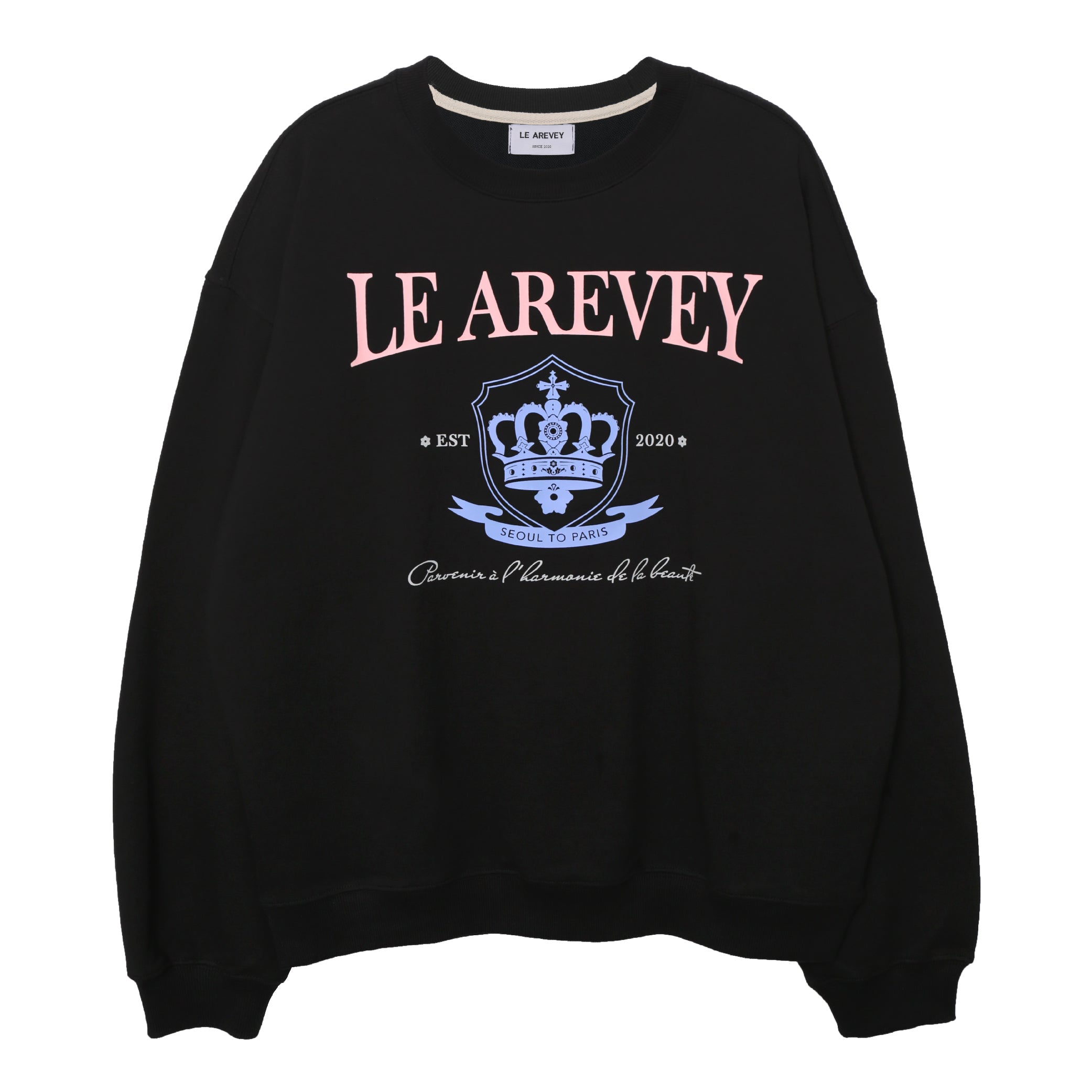 CROWN SYMBOL SWEATSHIRT [BLACK]