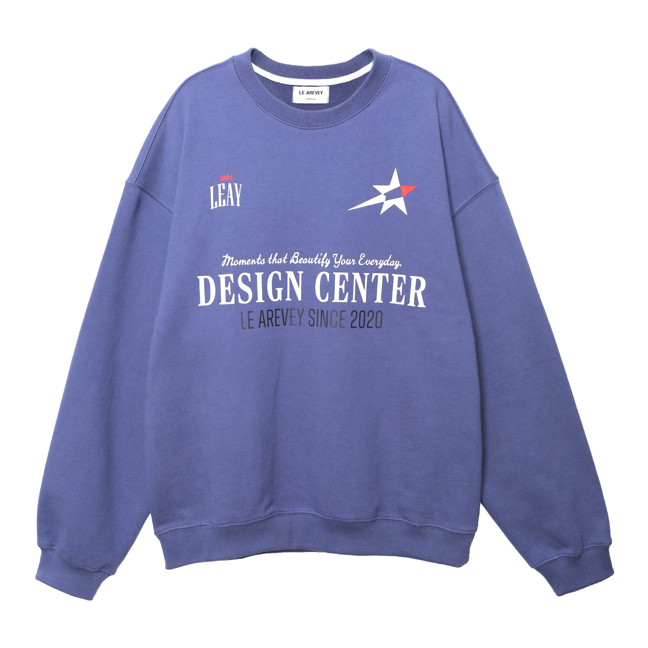 DESIGN CENTER SWEATSHIRT [BLUEVERRY BLUE]