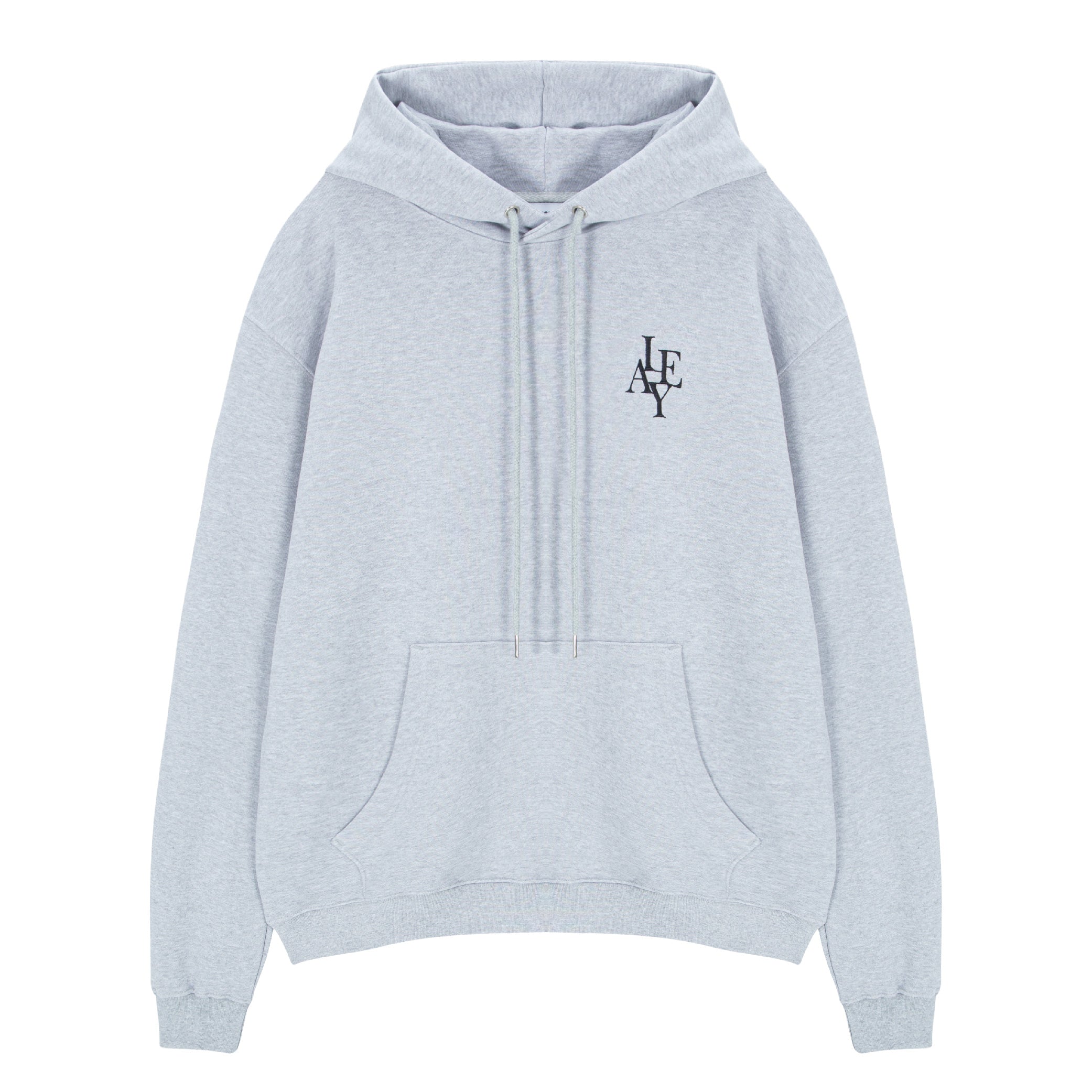 LE AREVEY SYMBOL HOODIE GRAY
