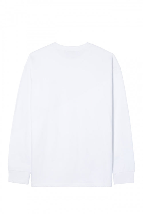 Re LOGO PATCH SLEEVE [WHITE/GREEN]