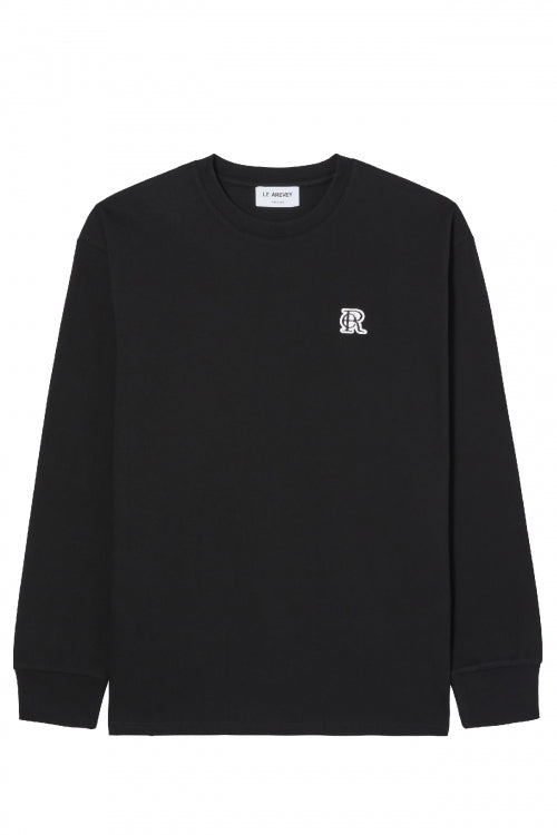 Re LOGO PATCH SLEEVE [BLACK/BLACK]
