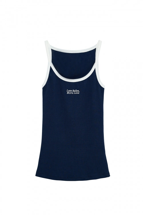 SLEEVELESS NAVY