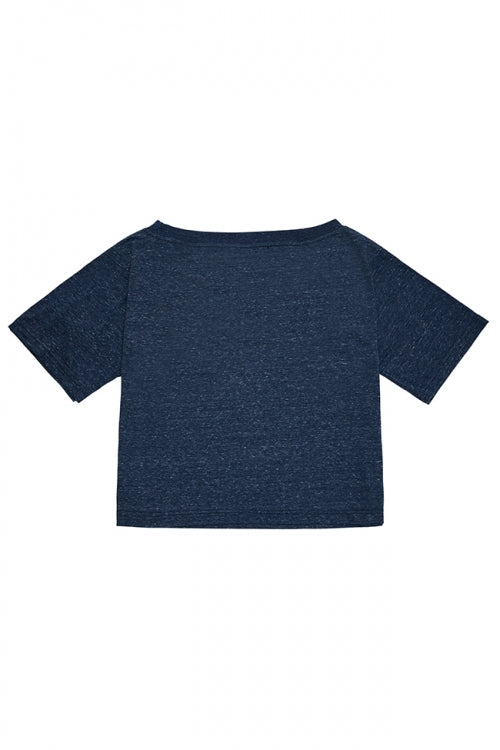 LESS RULES MORE LOVE BOAT NECK BLUE (HOTFIX) [WOMAN]