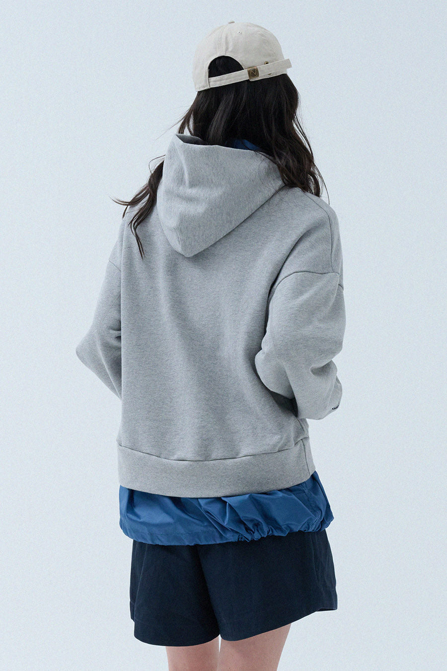 Imbalance Sweat Hoodie — Lava Gray