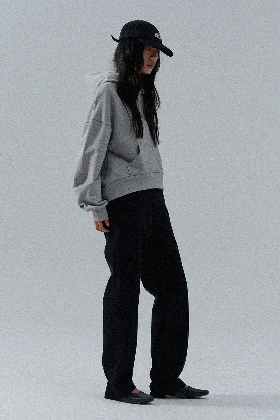 Imbalance Sweat Hoodie — Lava Gray