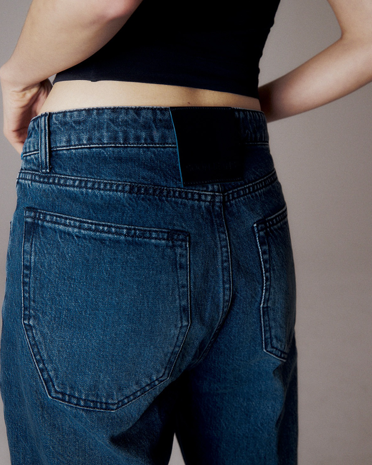 Horangee canton straight leg pants