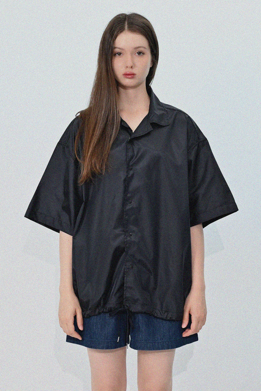 Ripstop Covered Shirt Jacket — D.Navy