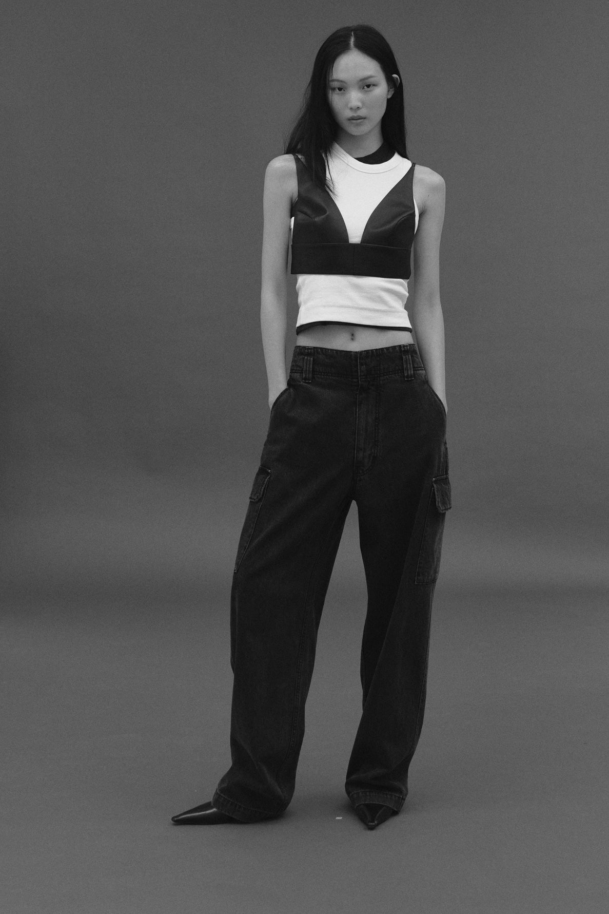 Utility easy leg pants