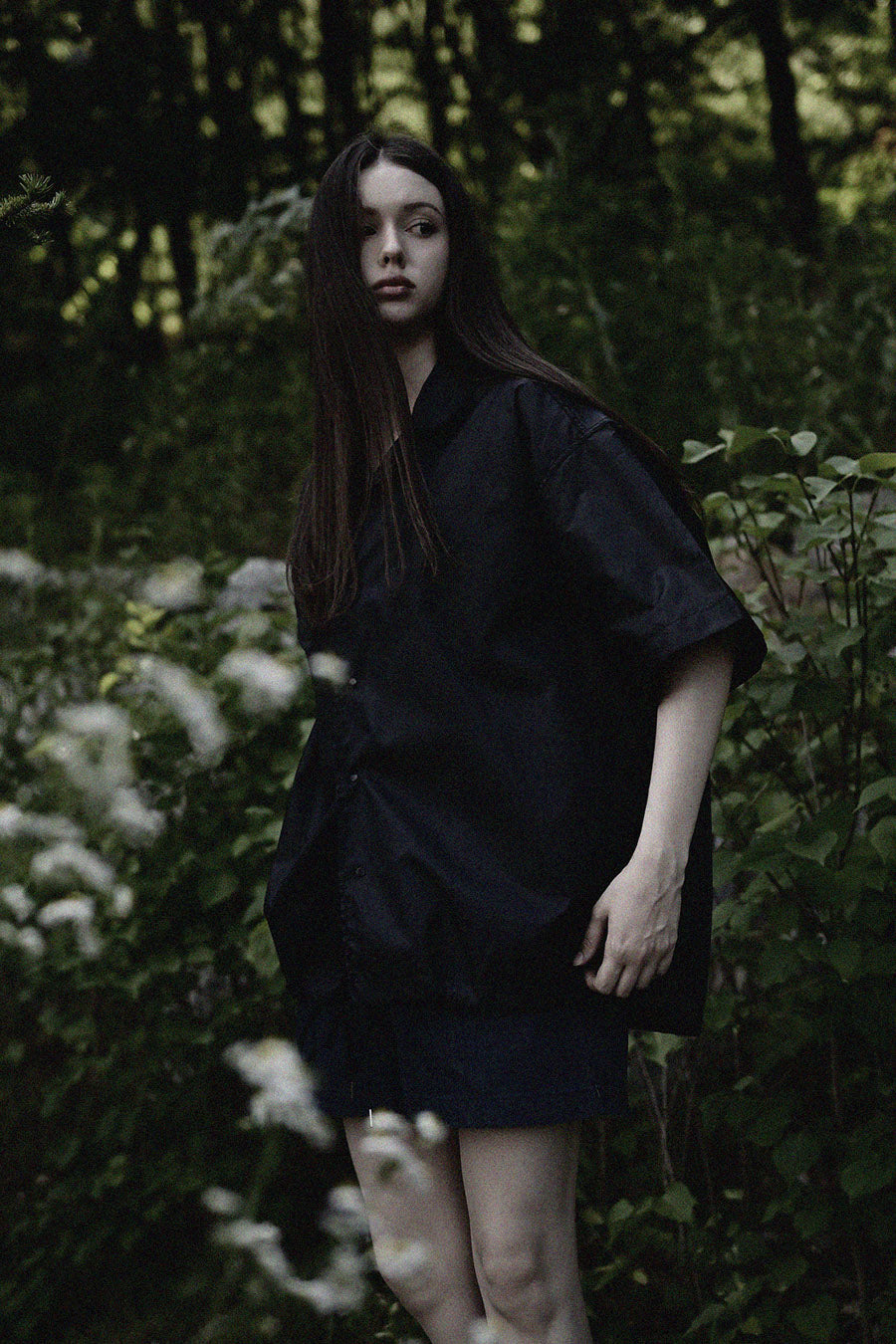 Ripstop Covered Shirt Jacket — D.Navy