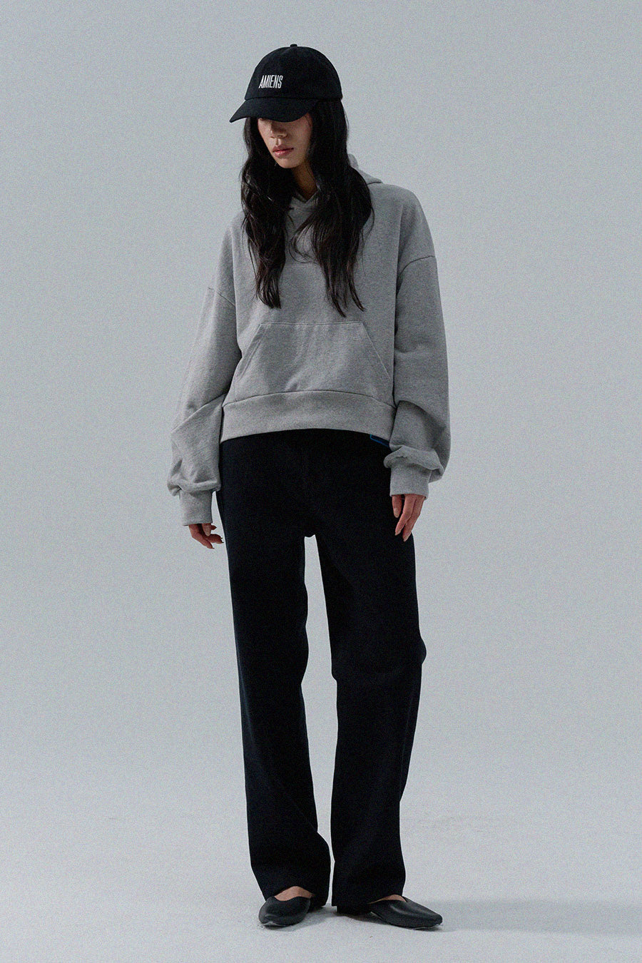 Imbalance Sweat Hoodie — Lava Gray